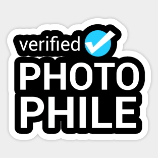 Photophile Sticker